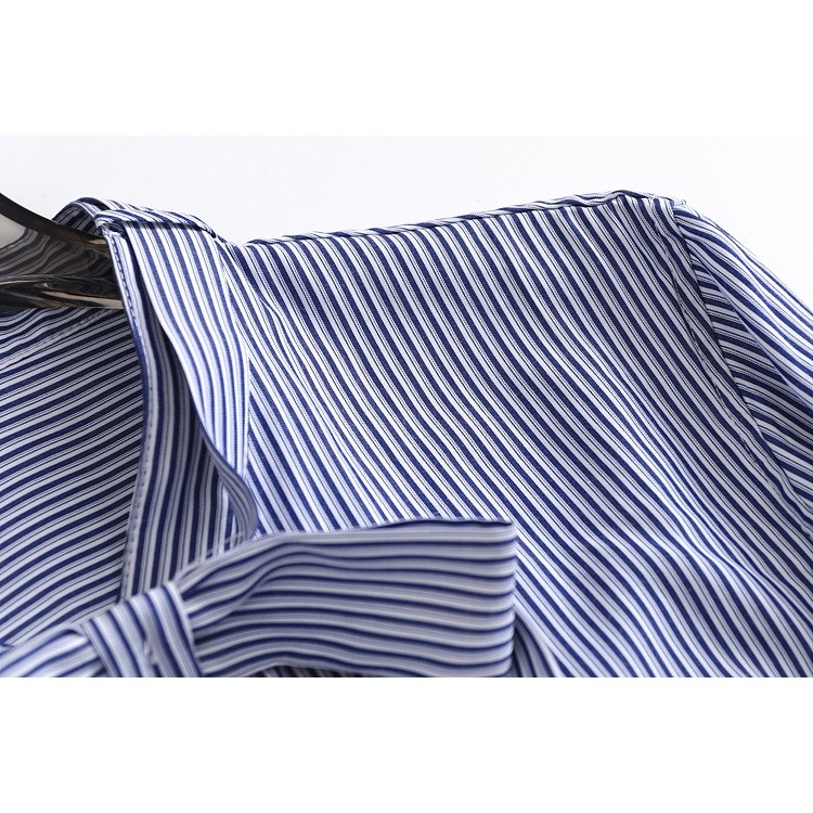 V854 Áo sơ mi kẻ xuất dư của PEACEBIRD