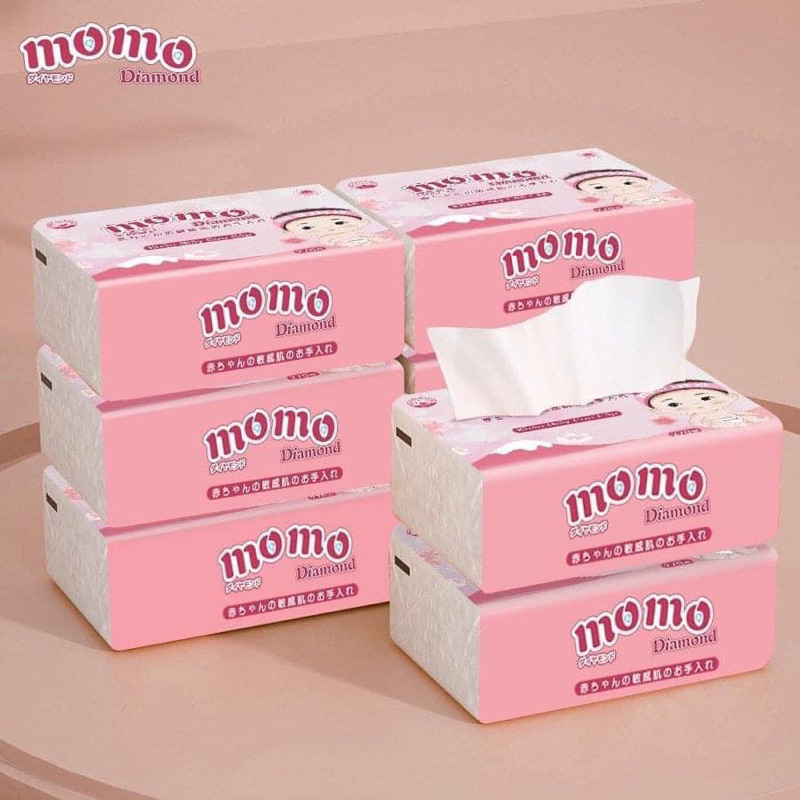 combo 40 gói khăn khô Momodiamond