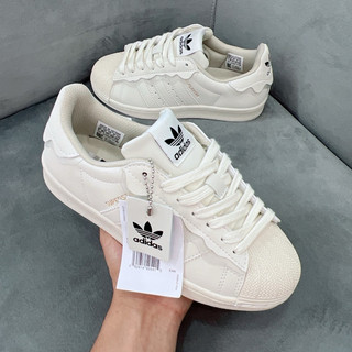 Giày Superstar Mũi Sò Kem Siêu HOT ( Full Box + Giấy Gói )
