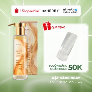Kem tan mỡ soherbs slim lux slim gel x5 loại bỏ vùng mỡ thừa, tạo vóc dáng săn chắc khỏe đẹp 200ml