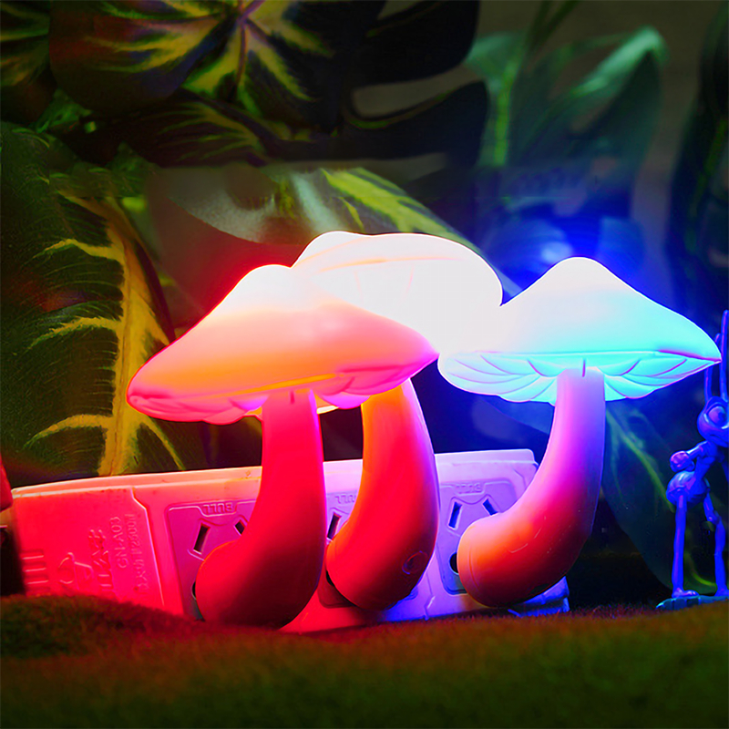 Đèn Ngủ Cảm Ứng Hình Nấm Đèn led Mini Nhiều Màu Đa Sắc Đèn Mini Trang Trí Đầu Giường ĐNN