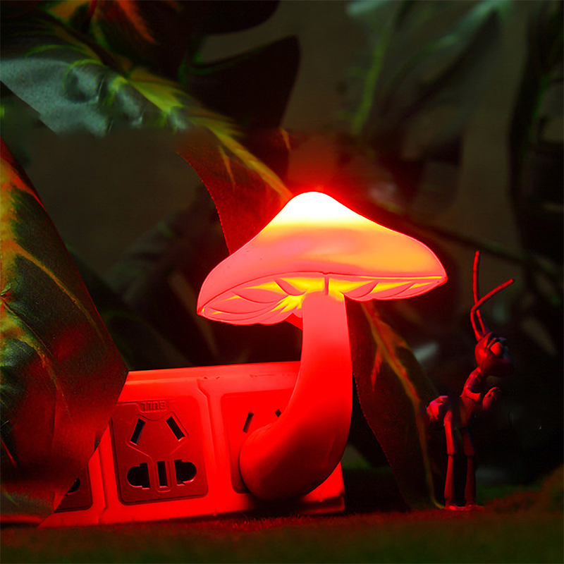 Đèn Ngủ Cảm Ứng Hình Nấm Đèn led Mini Nhiều Màu Đa Sắc Đèn Mini Trang Trí Đầu Giường ĐNN