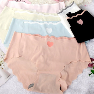 Quần Lót Đúc Su Big SizeThun Lạnh Viền Sống Sexy Không Đường May Kháng Khuẩn