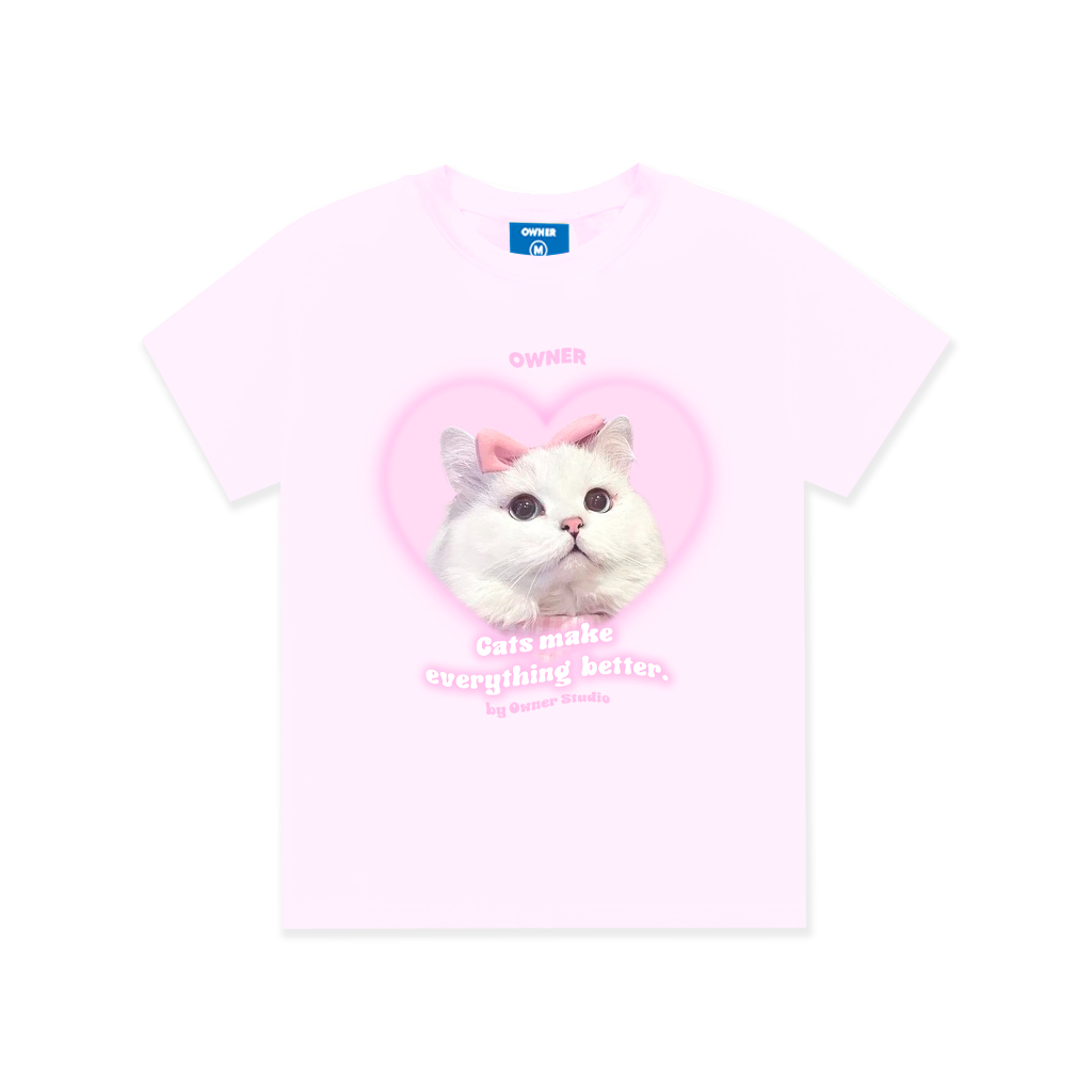 Áo Thun Nữ Local Brand MEOW BABY Tee Owner Ôm Body