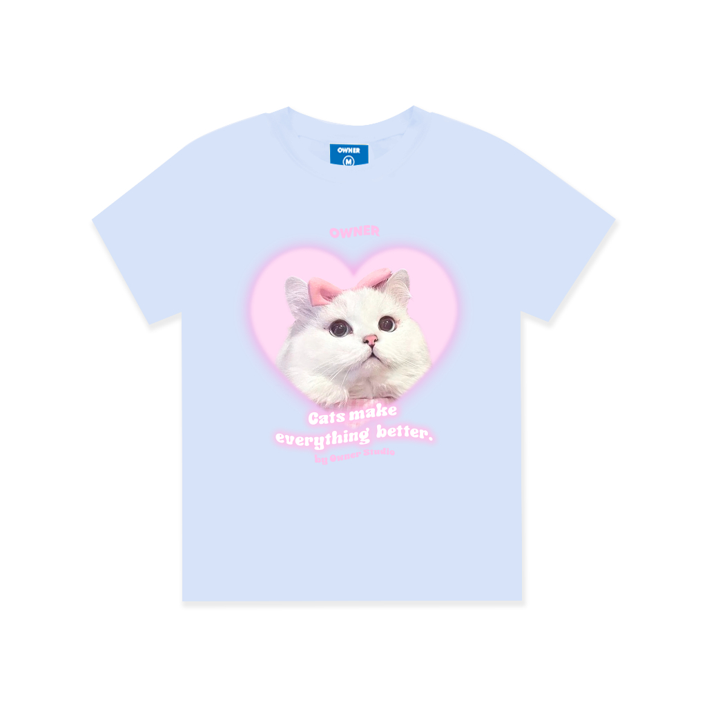 Áo Thun Nữ Local Brand MEOW BABY Tee Owner Ôm Body