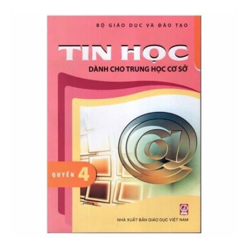Tin học 9, tin học quyển 4 kèm 1 bút chì cao cấp