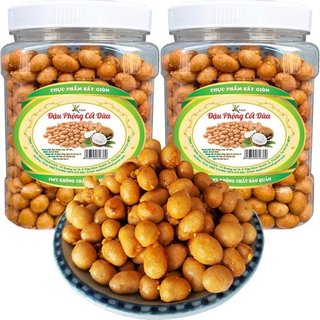 1kg đậu phộng cốt dừa tỏi ớt giòn ngon SK FOOD
