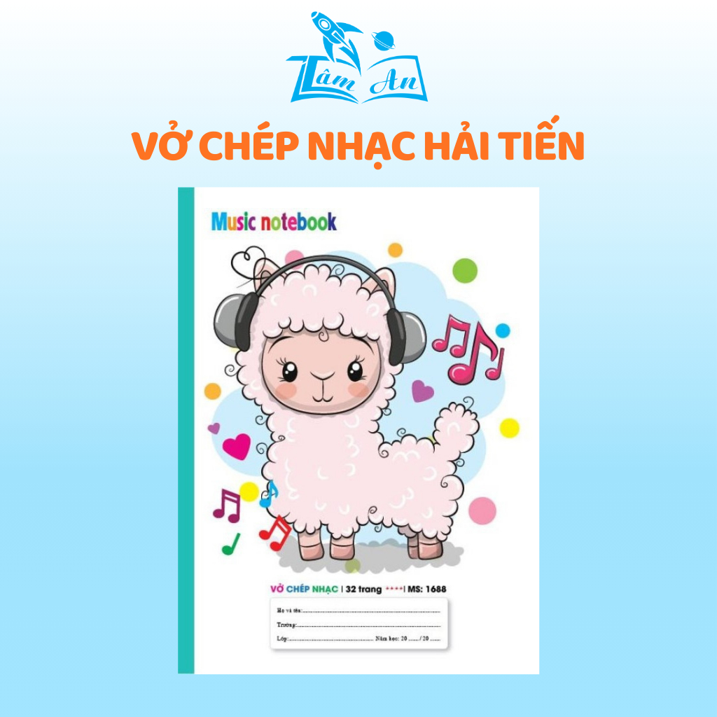 Vở chép nhạc Hải Tiến 1688