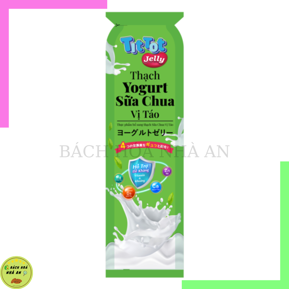 Thạch Sữa Chua Trái Cây TITTOT | CÔNG NGHỆ NHẬT BẢN