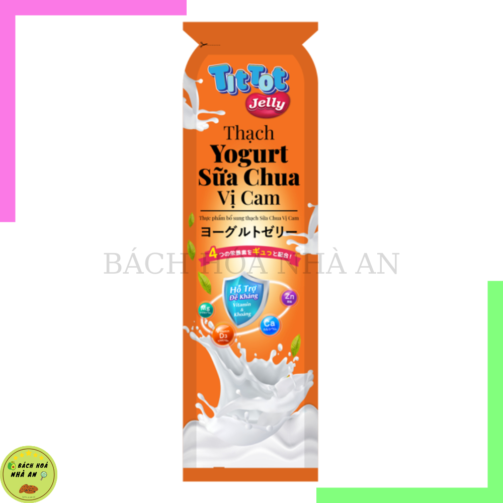 Thạch Sữa Chua Trái Cây TITTOT | CÔNG NGHỆ NHẬT BẢN