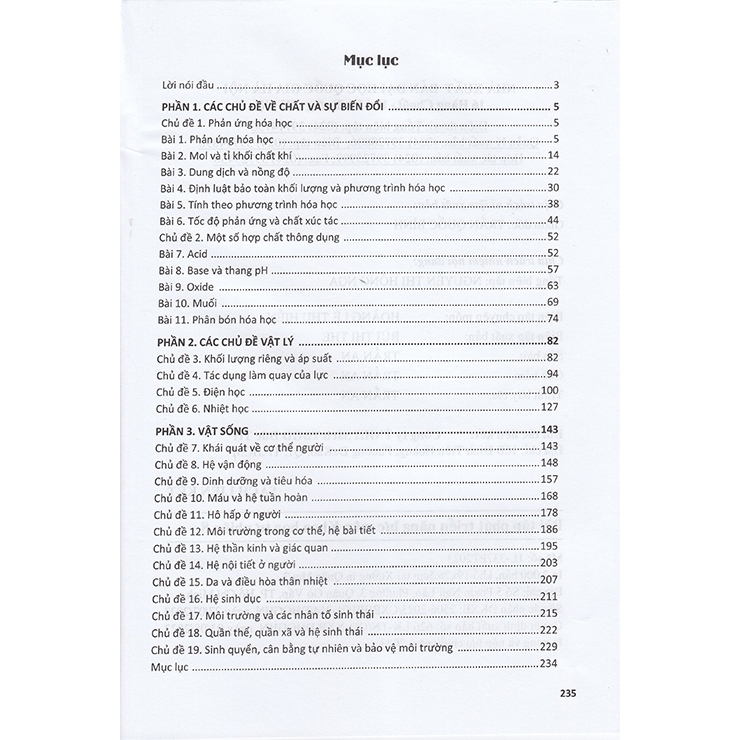 Sách - Bài tập phát triển năng lực môn Khoa học tự nhiên 8