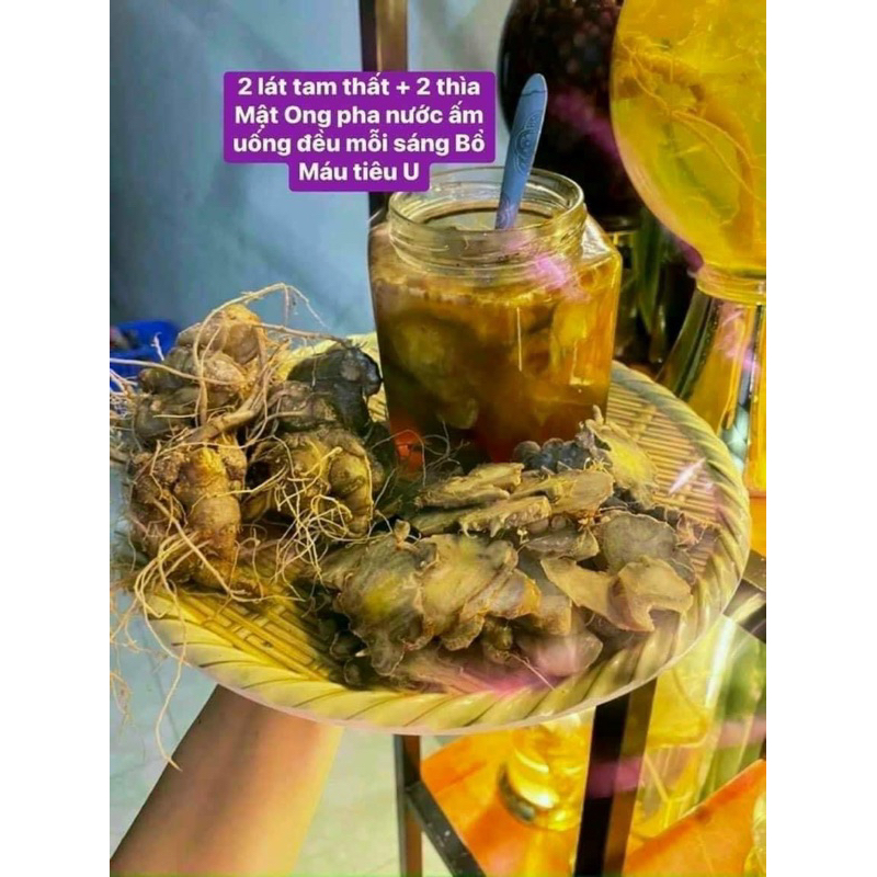 Tam Thất Bắc Tươi size 10 củ 1 kg