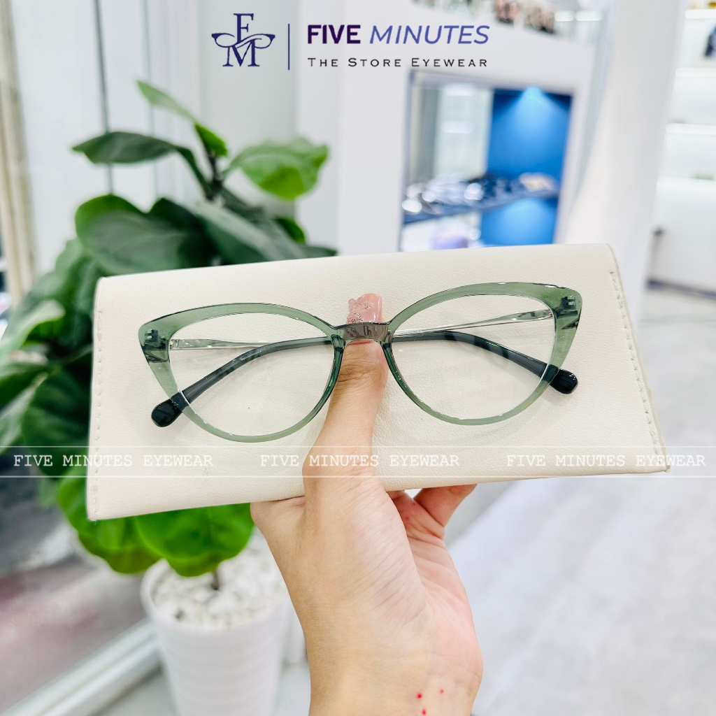 Gọng kính nữ mắt mèo nhiều màu pastel Siêu hot 2026 - Five Minutes Eyewear