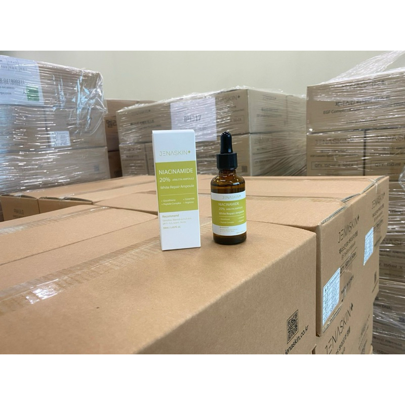 Tinh chất dưỡng trắng Jenaskin niacinamide 20% serum 50ml