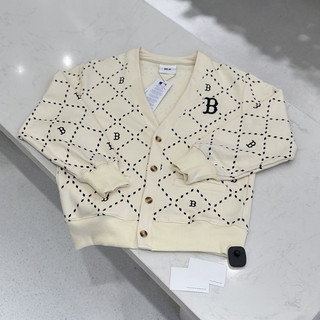 Áo nỉ cardigan mlb monogram