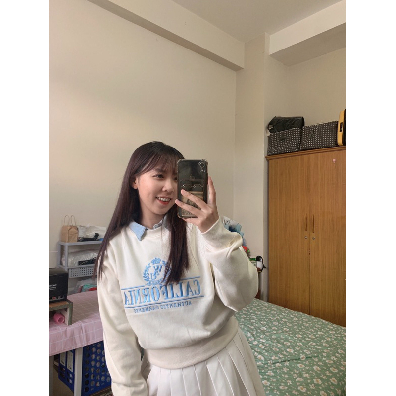 SWEATER CROPTOP ƯHOAU