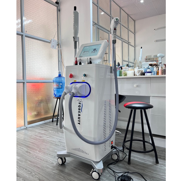Máy Triệt Lông Diode Laser 808 Loại 1 2in1 Xóa Xăm 2021 Máy Bảo Hành 18Tháng