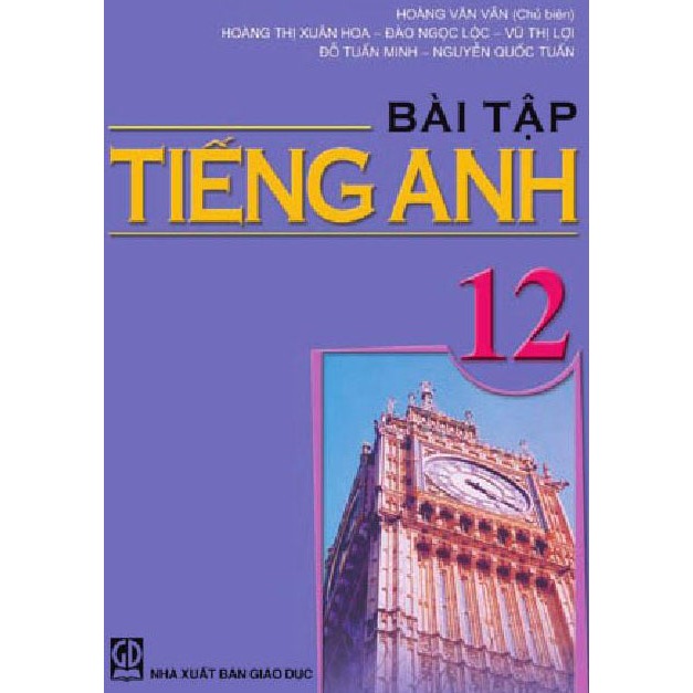 Tiếng anh 12 chương trình cũ, anh 12 hệ 10 năm kèm 1 bút chì cute