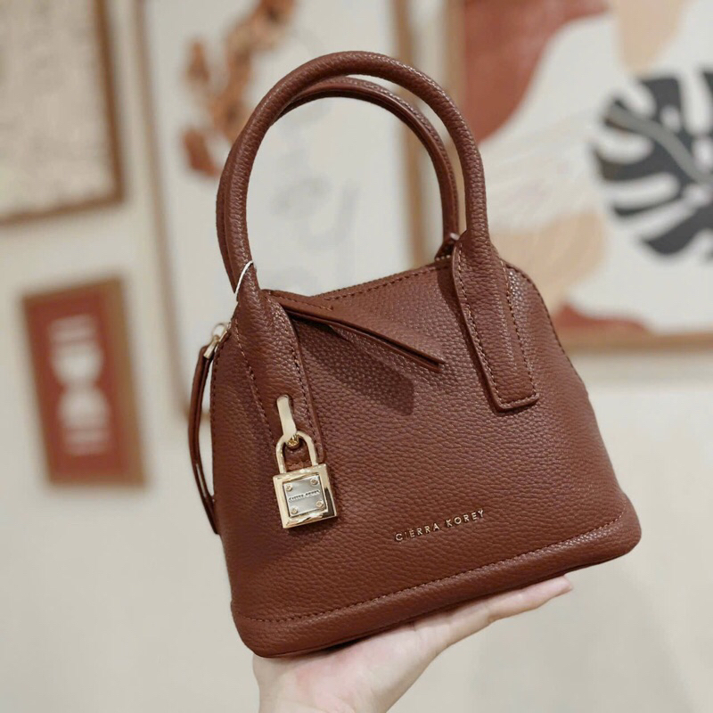 Túi nữ xách tay CIERRA KOREY chính hãng size 19cm