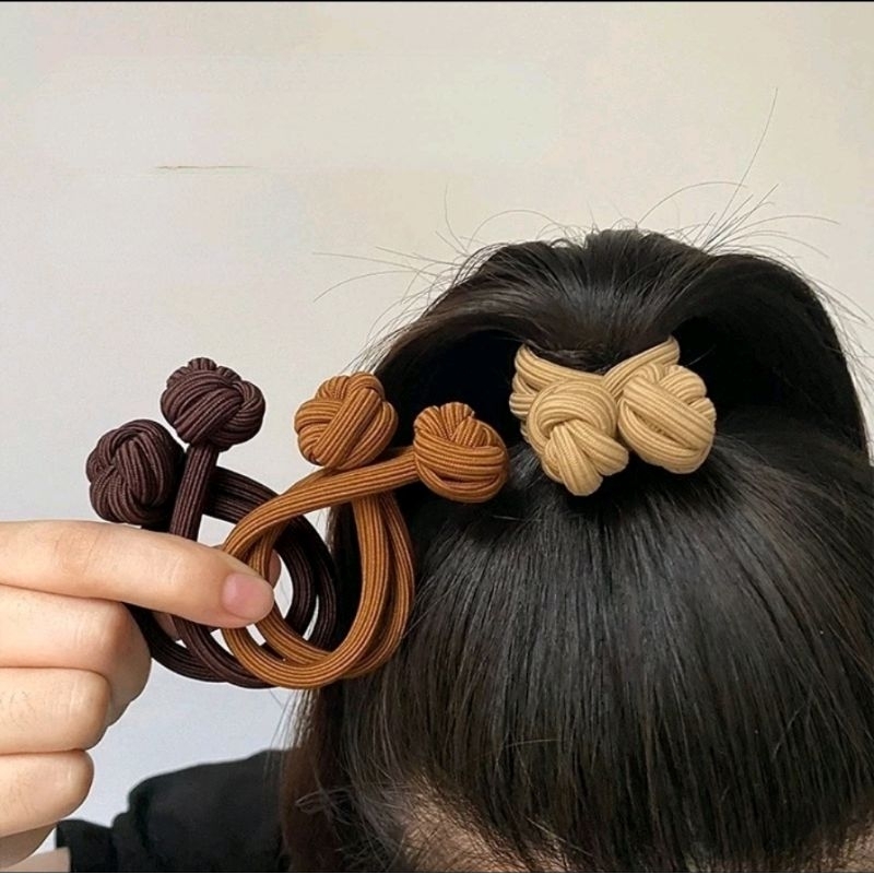 Dây Cột Tóc Cao Su Thắt Nút