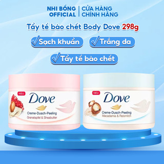 Tẩy Da Chết Body Trắng Da Dove Đức Exfoliating Body Polish Sạch Khuẩn Trắng Da Dưỡng Ẩm Mịn Màng 225ml