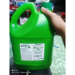Nước rửa chén bát Siêu sạch Lix trà xanh