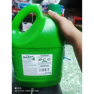Nước rửa chén bát Siêu sạch Lix trà xanh