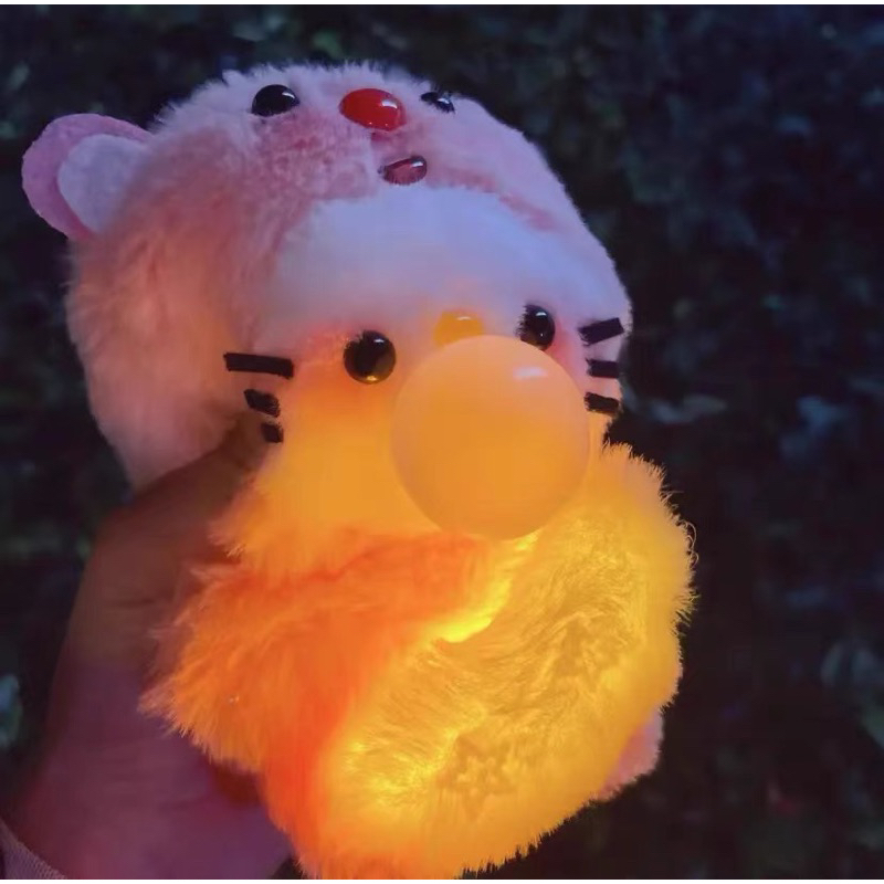 🎀  🍓Gấu Nhồi Bông Hello Kitty Thổi Bong Bóng Dễ Thương🎀