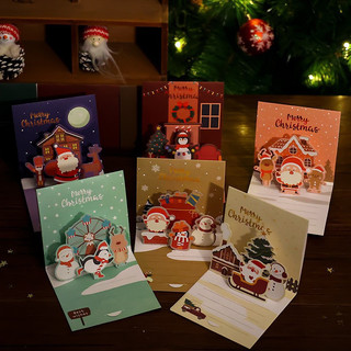 Thiệp Giáng sinh 3D Handmade / Thiệp Noel 3D tự làm