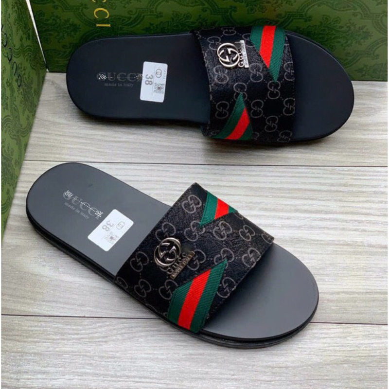 Dép bản nam quai ngang  đế cao su êm chân kiểu dáng thời trang đủ size 38-43