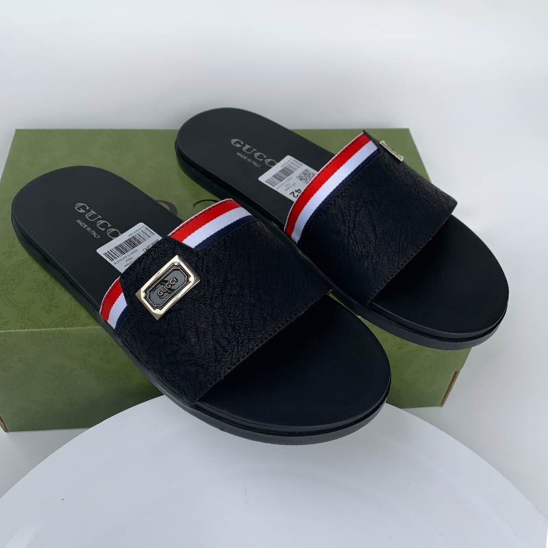 Dép bản nam quai ngang  đế cao su êm chân kiểu dáng thời trang đủ size 38-43