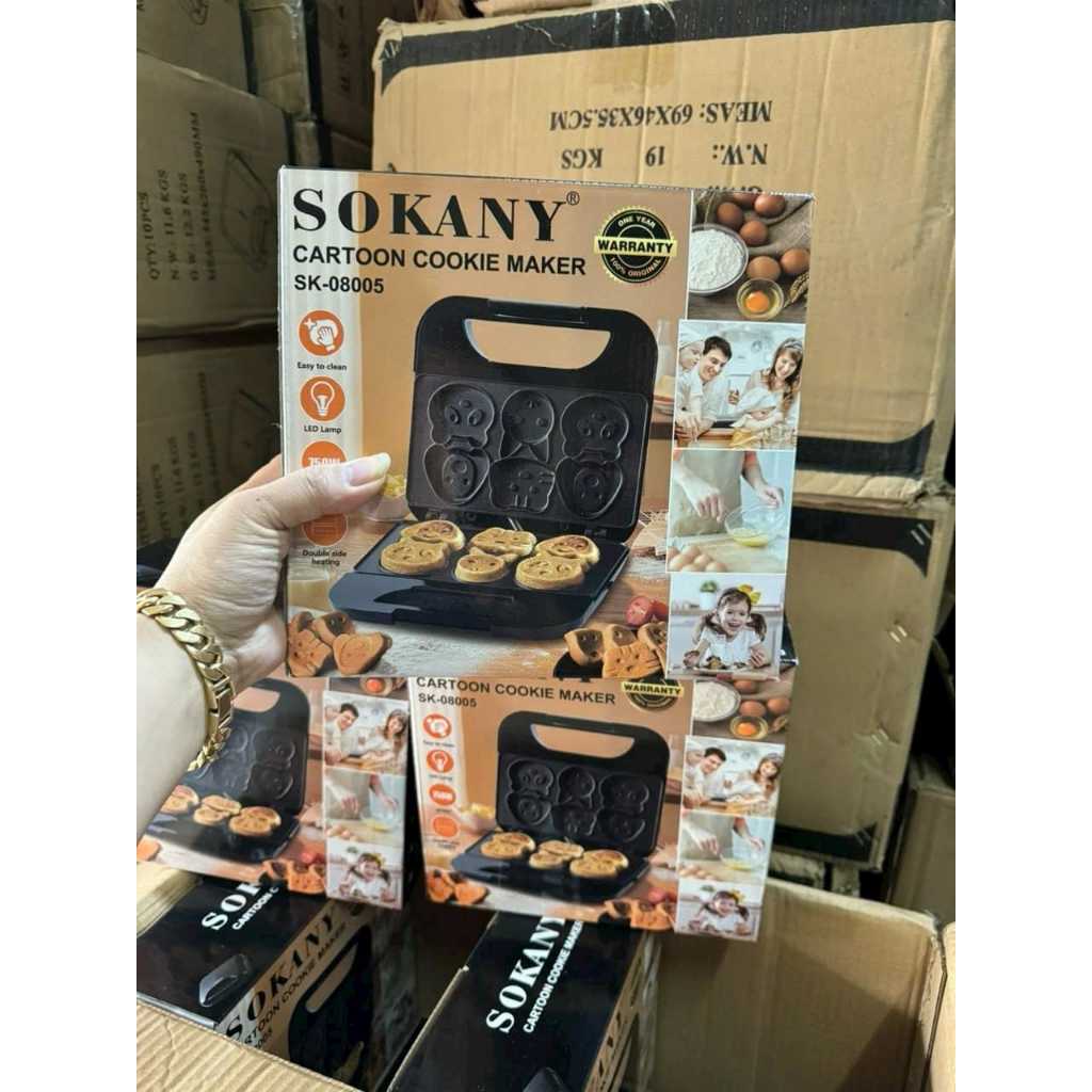 MÁY NƯỚNG BÁNH TẠO HÌNH THÚ SOKANY TIỆN DỤNG