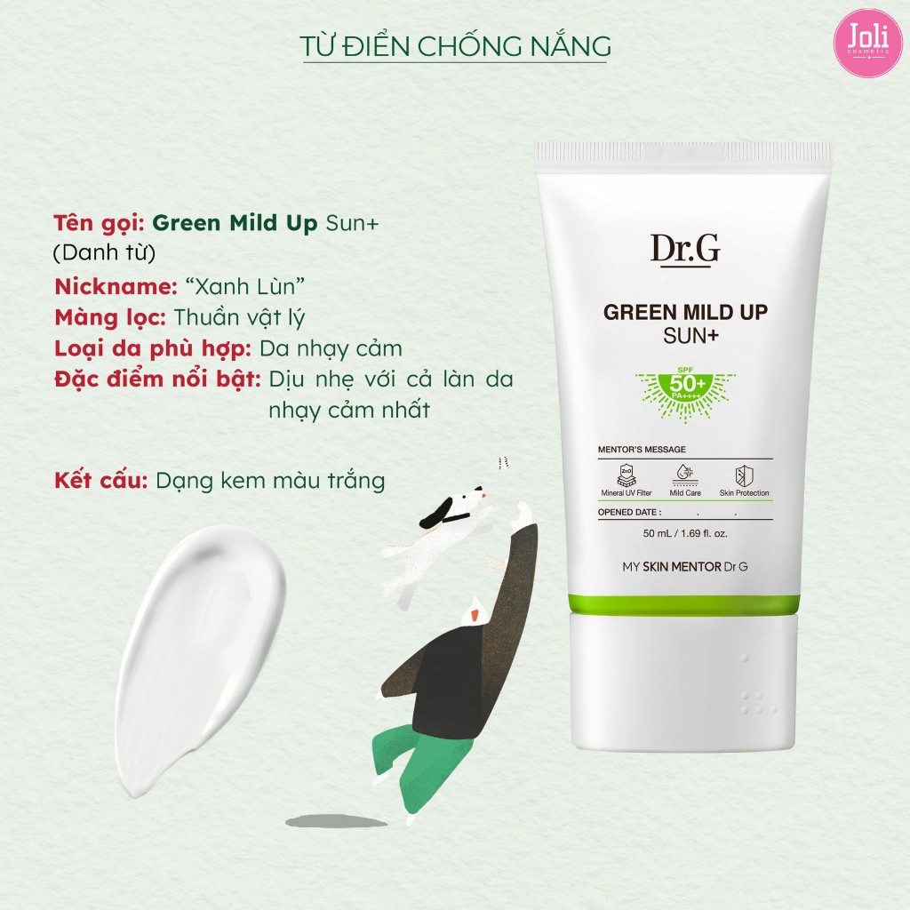 Dr.G Kem chống nắng dưỡng sáng da Brightening Up Sun+ SPF50+ PA+++ 50ml