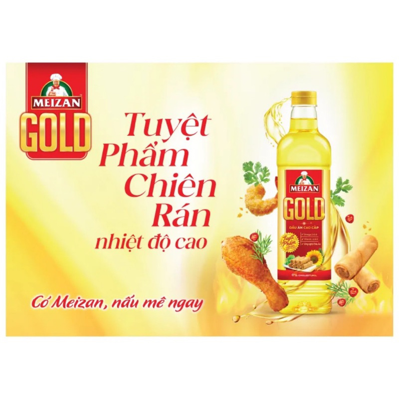 Dầu ăn Meizan Gold 1L