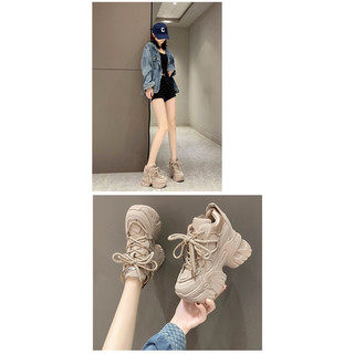 (ODER) Giày thể thao thời trang độn đế 10cm (sz34-39)