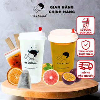 Trà sữa ❤️FREESHIP❤️ Heekcaa Trà Xanh Chanh Leo Cam Đào. Trà Sữa HEEKCAA [CHÍNH HÃNG]