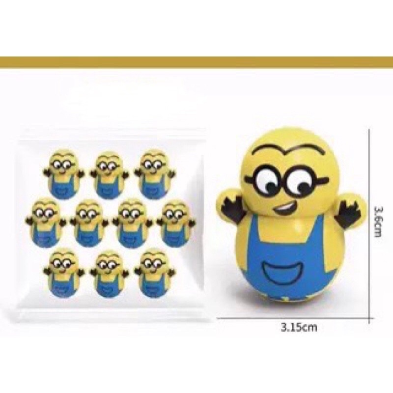 Lật Đật mini Hình Squid Game Và Doaremon Dễ Thương Siêu Đáng Yêu Đồ Chơi Cho Bé.