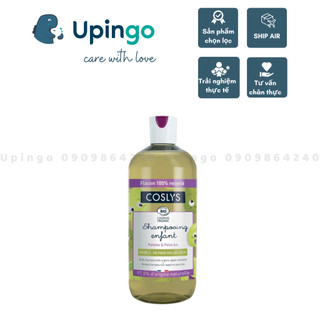 Dầu gội hữu cơ Coslys 500ml Pháp hương táo và lê