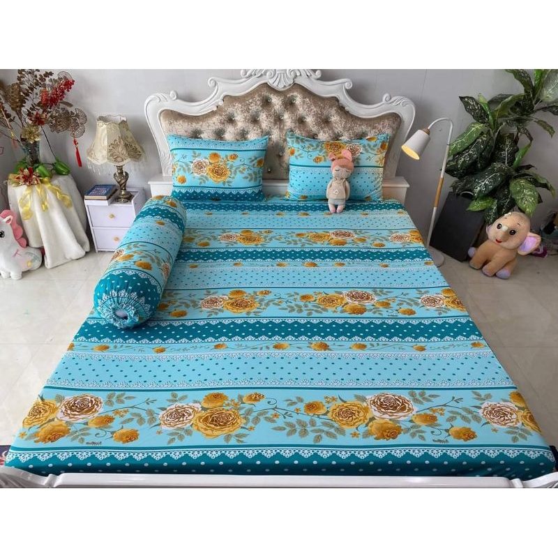 DRAP THUN LẠNH HÀN QUỐC HOA NHÍ ĐẸP SANG MÁT (6 MÀU)
