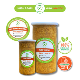 [HỎA TỐC] Ruốc Tôm Lẫn Thịt Hạ Long VITOT 500g Chà Bông Tôm Thịt Thơm Ngon