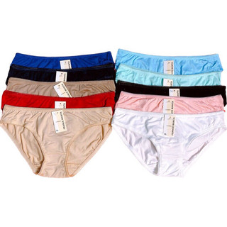 10 quần lót cotton trơn loại 1