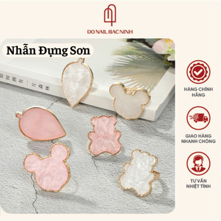 Nhẫn đeo tay pha sơn, nhẫn đựng sơn để vẽ móng