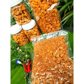 Tóp mỡ da giòn mắm tỏi [ túi 500g ]