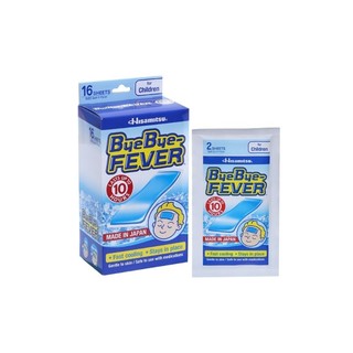 Miếng Dán Hạ Sốt ByeBye Fever Cho Bé Mọi Độ Tuổi Gói 2 Miếng