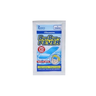 Miếng Dán Hạ Sốt ByeBye Fever Cho Bé Mọi Độ Tuổi Gói 2 Miếng