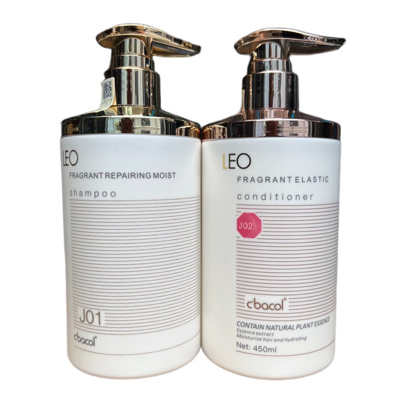 CẶP GỘI XẢ LEO FRAGRANT C'BACOL CHĂM SÓC CHUYÊN SÂU SIÊU MƯỢT 450MLX2