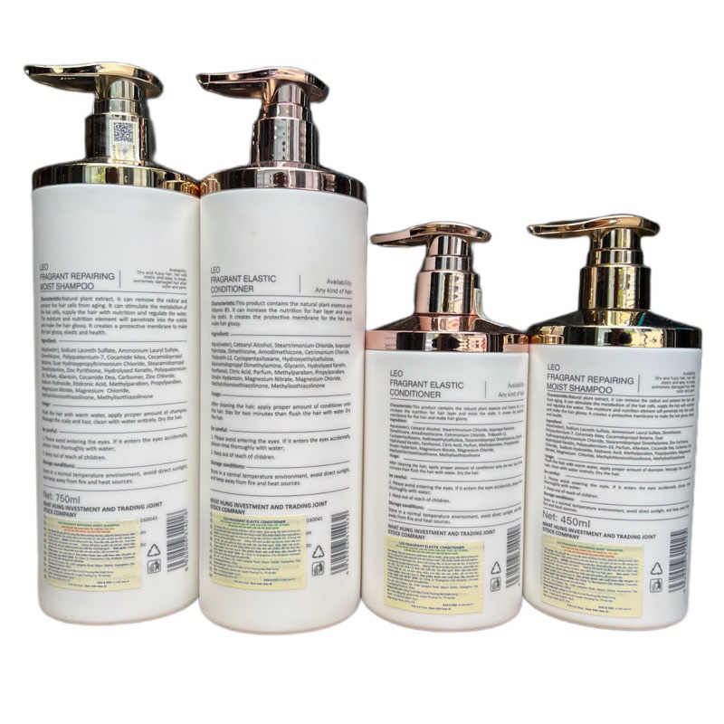 CẶP GỘI XẢ LEO FRAGRANT C'BACOL CHĂM SÓC CHUYÊN SÂU SIÊU MƯỢT 450MLX2