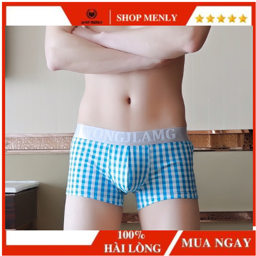 quần sịp nam, quần lót đùi nam kẻ sọc cao cấp đủ size L XL 2XL 3XL - 𝑴𝒆𝒏𝒍𝒚 𝑺𝒉𝒐𝒑