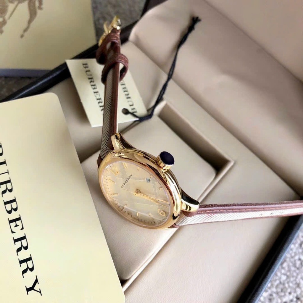 Đồng Hồ Nữ burberry G BU10104 cao cấp - máy pin thụy sĩ size 30mm- Chống nước- BẢO HÀNH 24 tháng