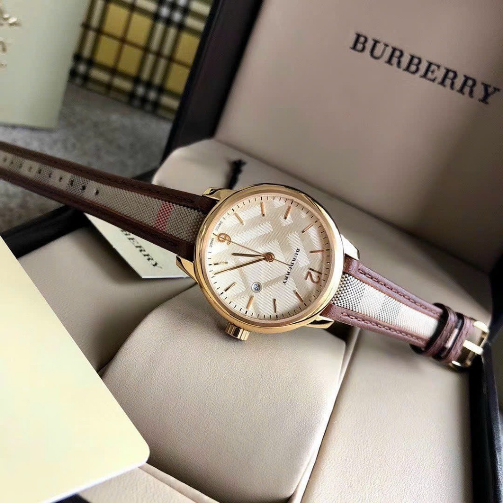 Đồng Hồ Nữ burberry G BU10104 cao cấp - máy pin thụy sĩ size 30mm- Chống nước- BẢO HÀNH 24 tháng